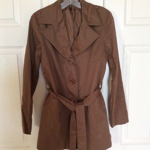 NWT Brown Trench Jacket